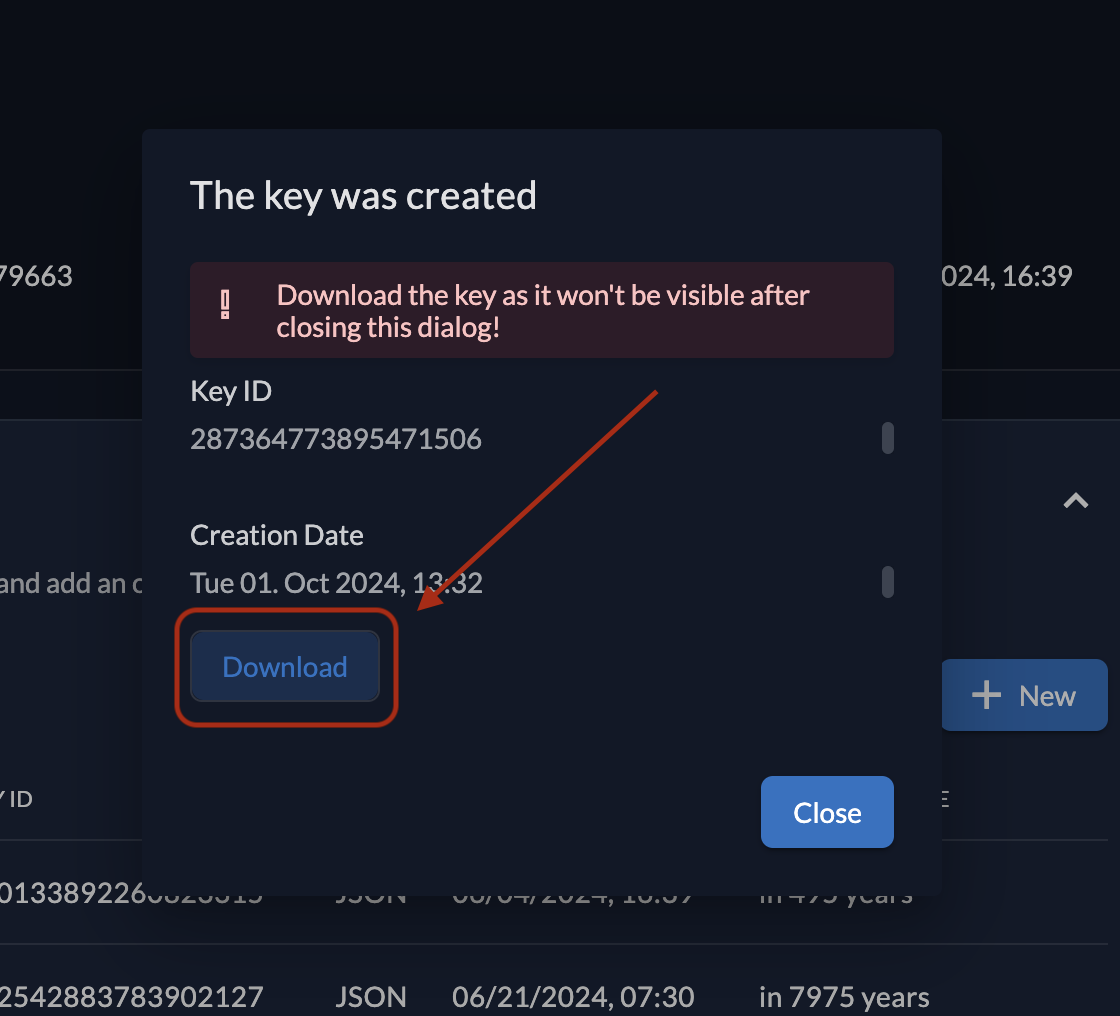 Download Key