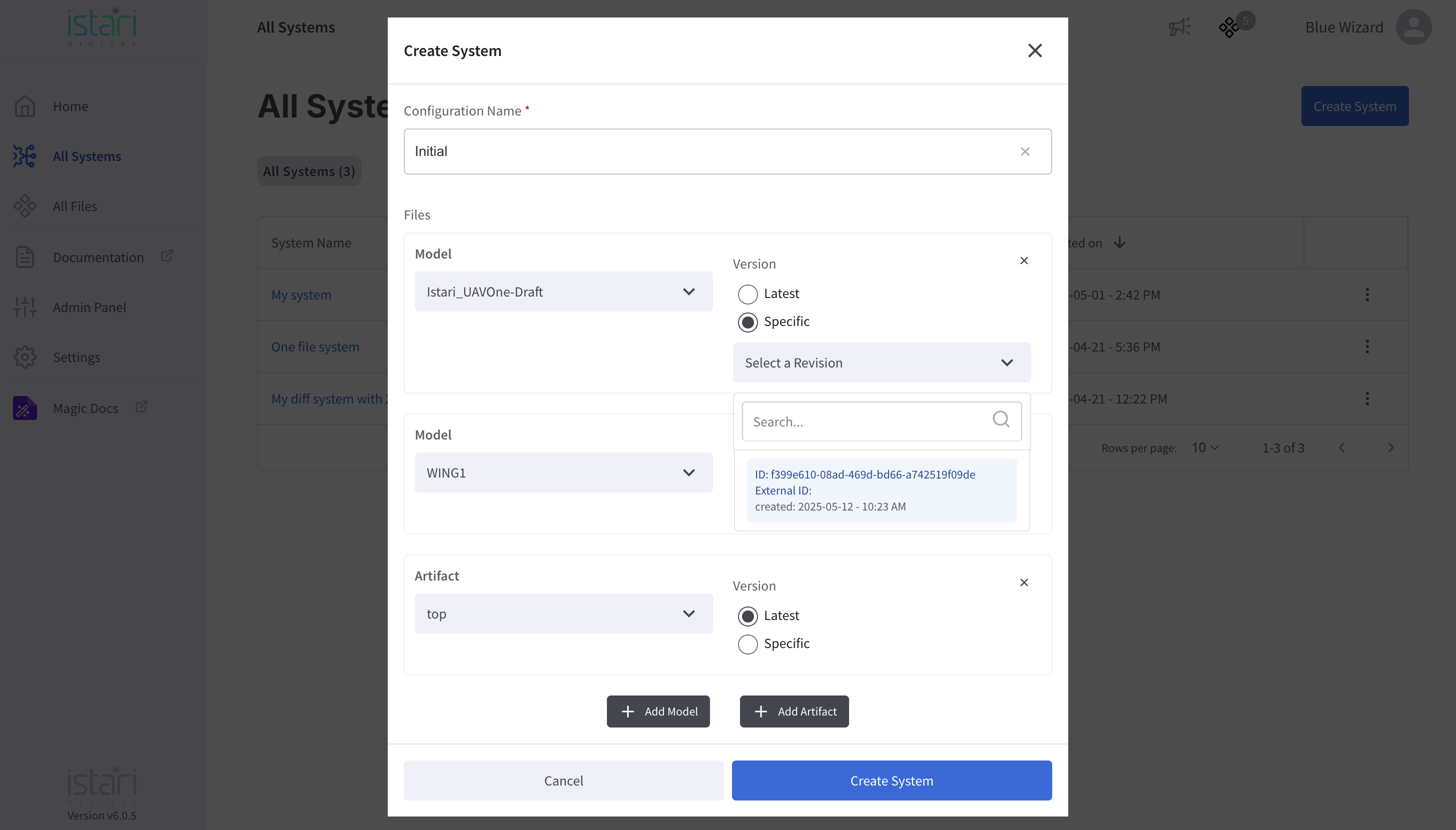 Add Files Pinned