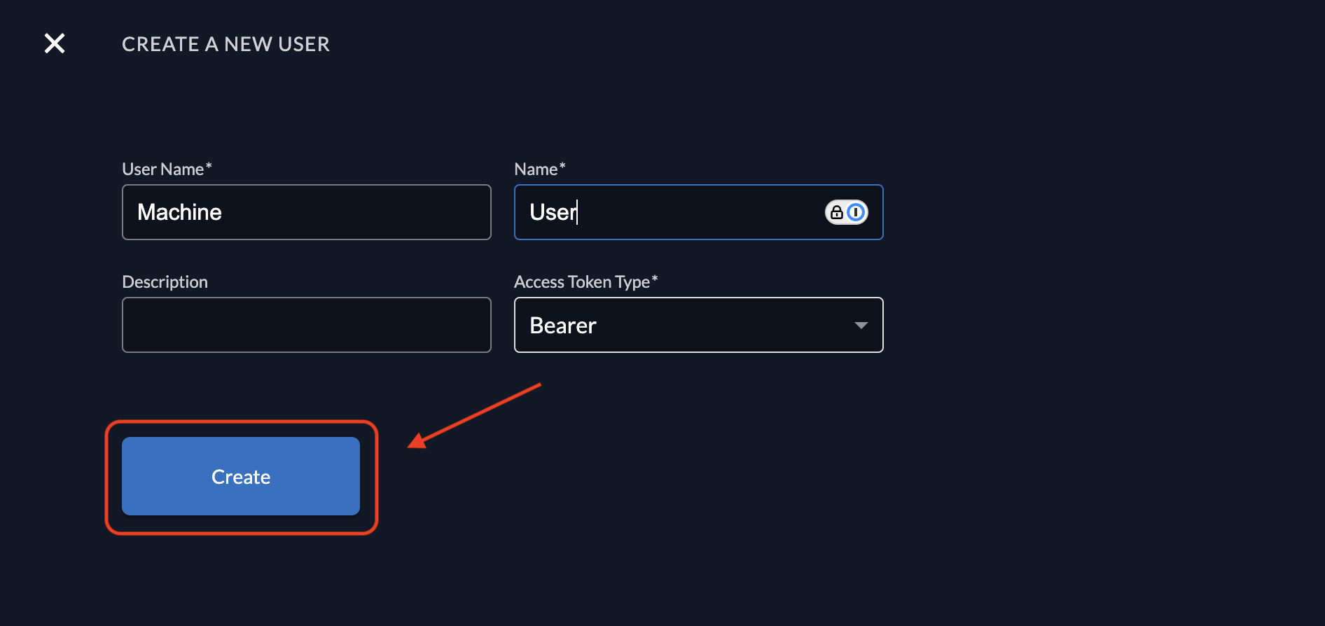 Enter User Details